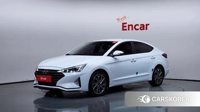 Hyundai The New Avante AD 2018 Белый из Кореи