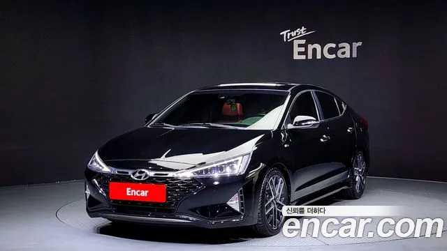 Hyundai The New Avante AD 2019 Черный из Кореи