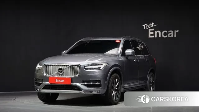 Volvo XC90 second Generation 2018 Серый из Кореи