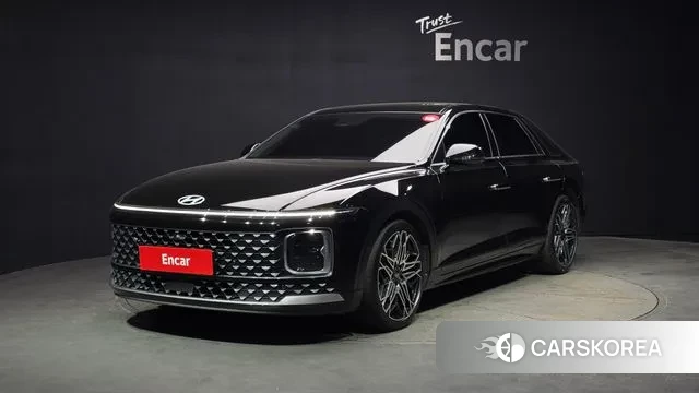 Hyundai Grandeur (GN7) 2023 Черный из Кореи