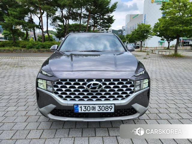 Hyundai The New Santa Fe 2021 Серый из Кореи