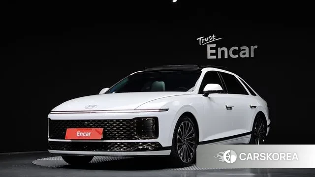 Hyundai Grandeur (GN7) 2023 Белый из Кореи