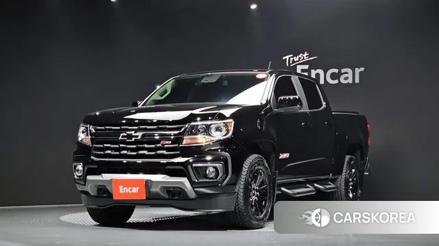 Chevrolet (GM Daewoo) Real New Colorado 2022 Черный из Кореи