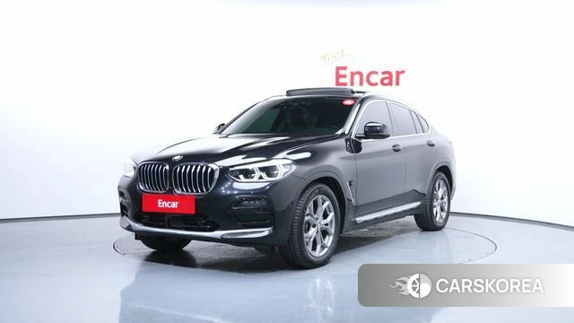 BMW X4 (G02) 2020 Черный из Кореи