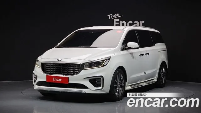Kia The New Carnival 2018 Белый из Кореи