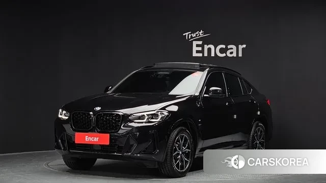 BMW X4 (G02) 2023 Черный из Кореи