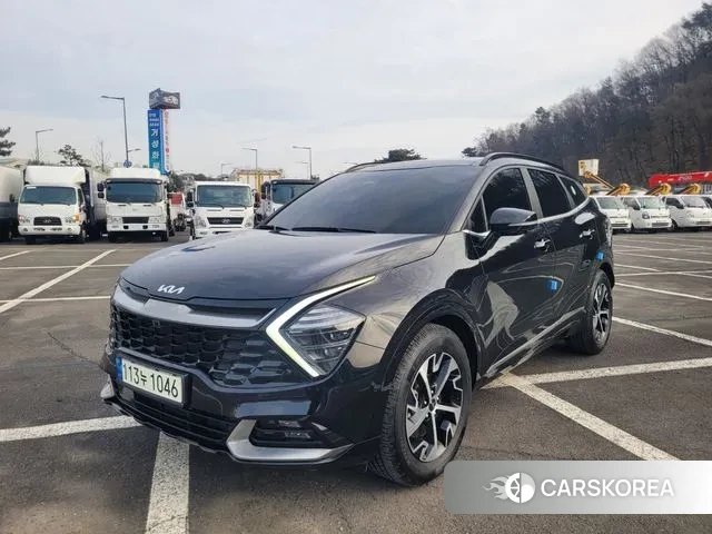 Kia Sportage 5th Generation Hybrid 2022 Черный из Кореи