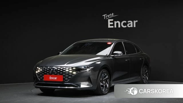 Hyundai The New Grandeur IG Hybrid 2021 Серый из Кореи