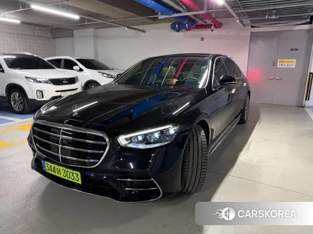 Mercedes-Benz S-Class W223 2024 Черный из Кореи