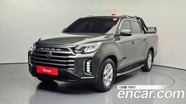 Ssangyong The New Rexton Sports Cannes 2023 Темно-зеленый из Кореи