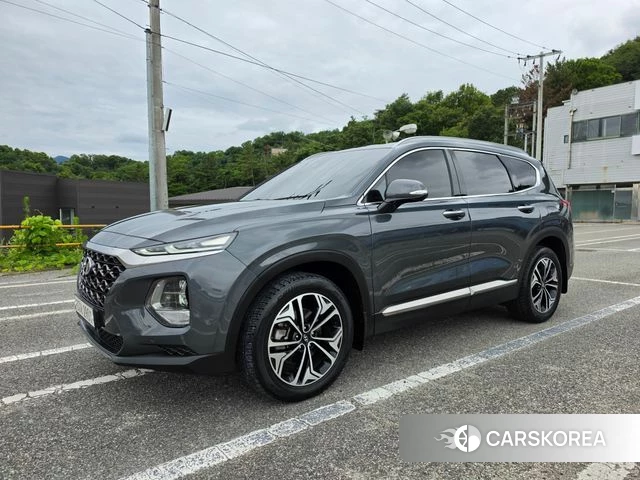 Hyundai Santa Fe TM 2018 Серый из Кореи