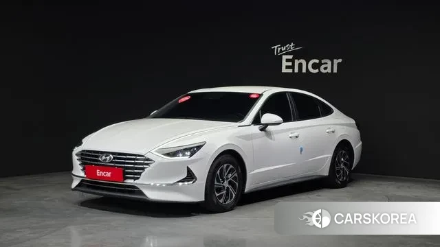 Hyundai Sonata Hybrid (DN8) 2021 Белый из Кореи