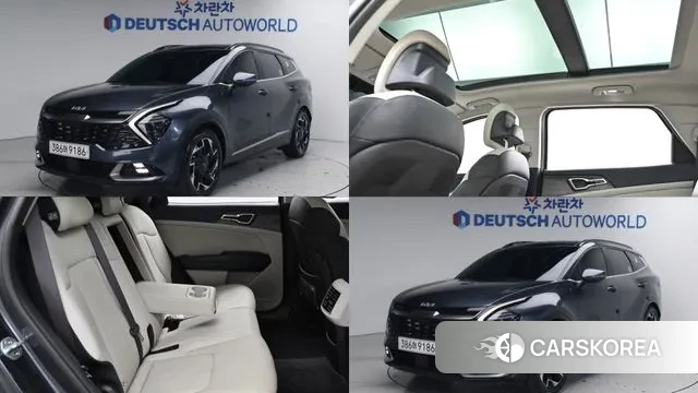 Kia Sportage 5th Generation 2021 Серый из Кореи