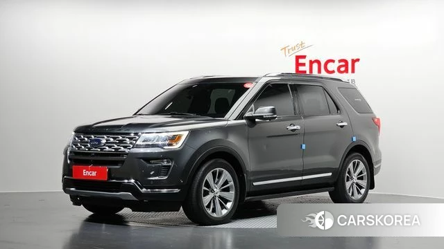Ford Explorer 2018 Серый из Кореи