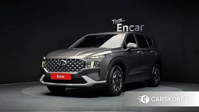 Hyundai The New Santa Fe 2021 Серый из Кореи