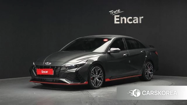 Hyundai Avante (CN7) 2023 Серый из Кореи