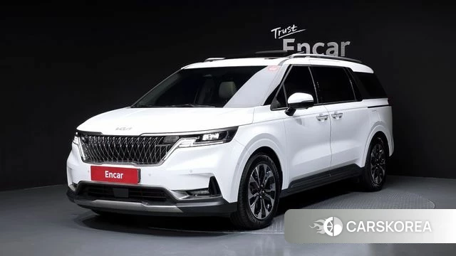 Kia Carnival 4th generation 2023 Белый из Кореи