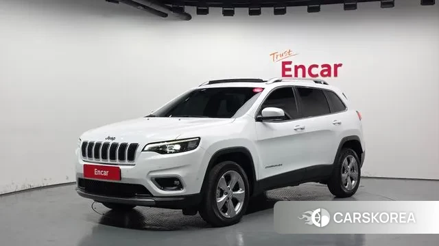 Jeep Cherokee (KL) 2021 Белый из Кореи