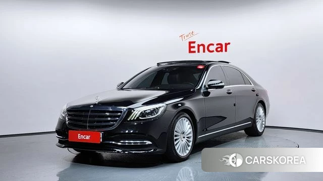 Mercedes-Benz S-Class W222 2019 Черный из Кореи