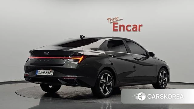Hyundai Avante (CN7) 2022 Серый из Кореи