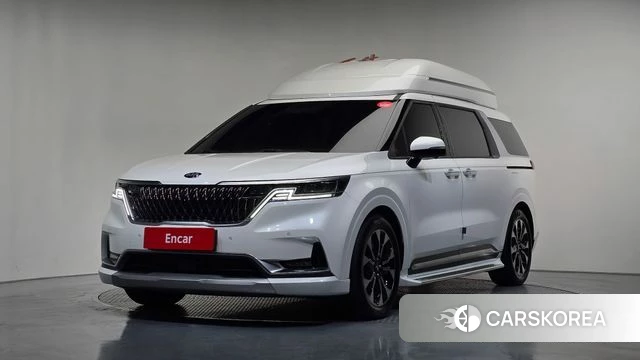 Kia Carnival 4th generation 2021 Белый из Кореи