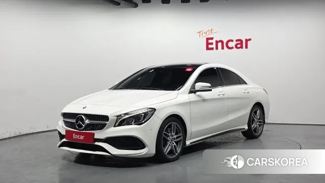 Mercedes-Benz CLA-Class C117 2018 Белый из Кореи