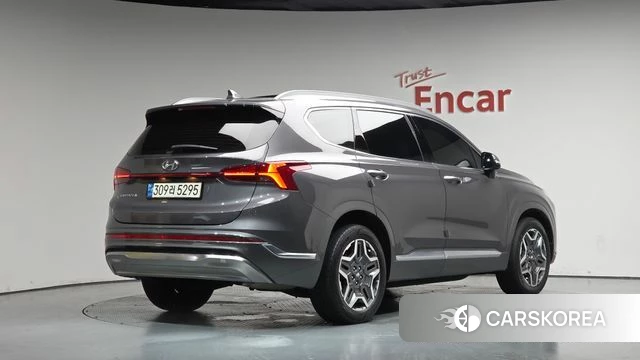 Hyundai The New Santa Fe 2021 Серый из Кореи