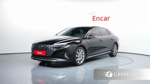 Hyundai The New Grandeur IG Hybrid 2021 Черный из Кореи