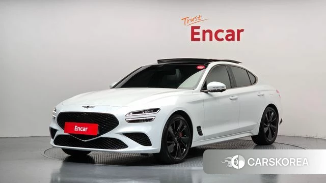 Genesis The New G70 2021 Белый из Кореи