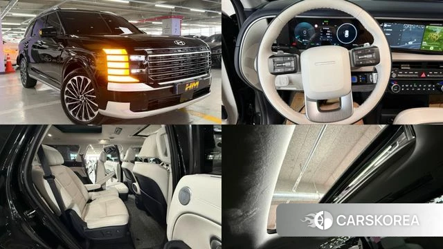Hyundai Palisade (LX3) 2025 Черный из Кореи
