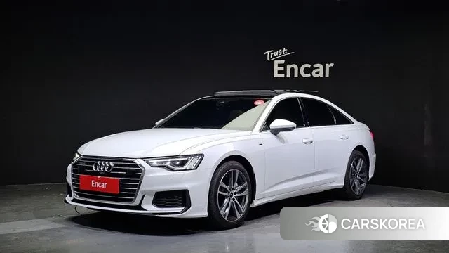 Audi A6 (C8) 2022 Белый из Кореи