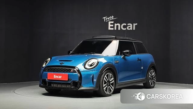 Mini Cooper S 2023 Синий из Кореи