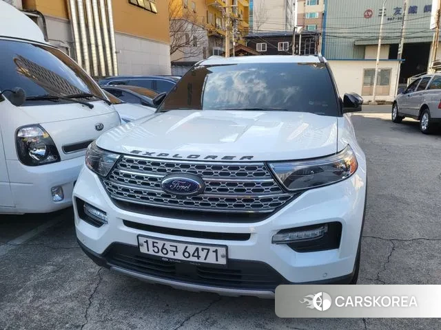 Ford Explorer 6th Generation 2020 Белый из Кореи