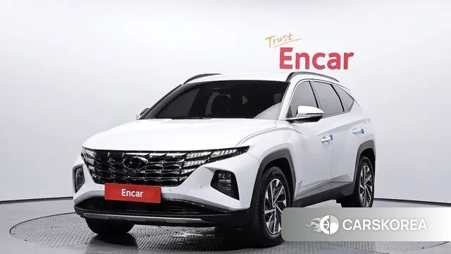 Hyundai Tucson Hybrid (NX4) 2022 Белый из Кореи