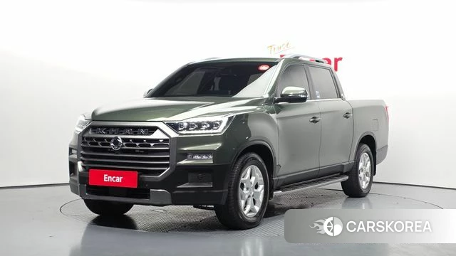 Ssangyong The New Rexton Sports Cannes 2024 Светло-зеленый из Кореи