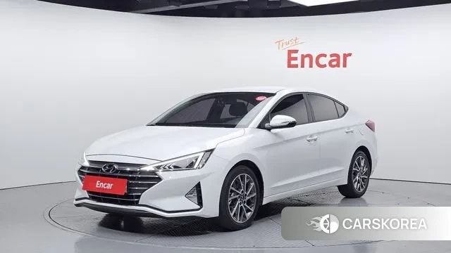 Hyundai The New Avante AD 2019 Белый из Кореи