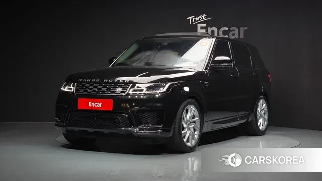 Land Rover Range Rover Sport 2nd Generation 2020 Черный из Кореи