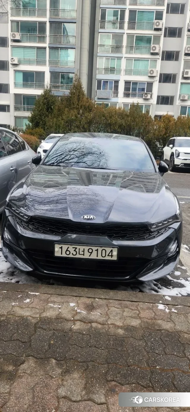 Kia K5 3rd generation 2021 Серый из Кореи