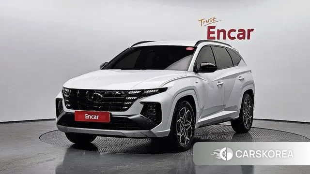 Hyundai Tucson (NX4) 2021 Белый из Кореи