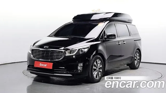Kia All New Carnival 2018 Черный из Кореи
