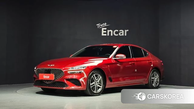 Genesis The New G70 2021 Красный из Кореи