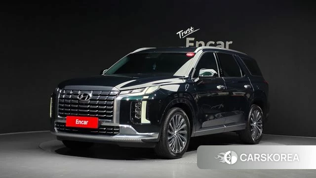 Hyundai The New Palisade 2022 Темно-зеленый из Кореи