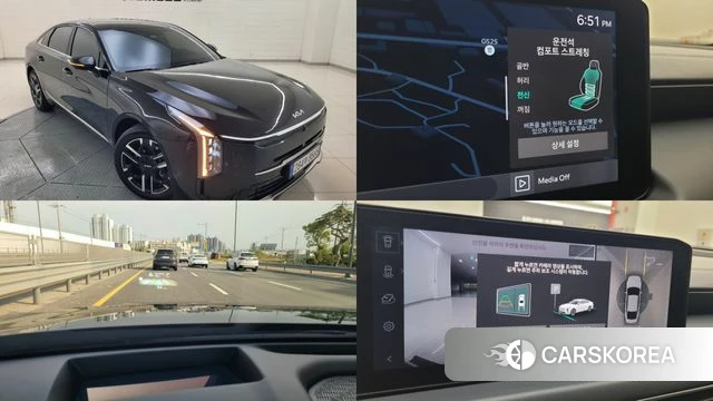 Kia The New K8 2025 Черный из Кореи