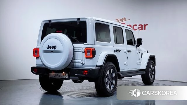 Jeep Wrangler (JL) 2021 Белый из Кореи