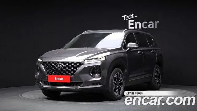 Hyundai Santa Fe TM 2018 Серый из Кореи