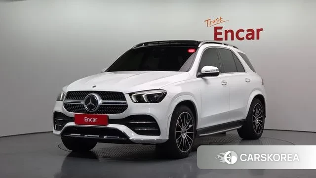 Mercedes-Benz GLE-Class W167 2021 Белый из Кореи