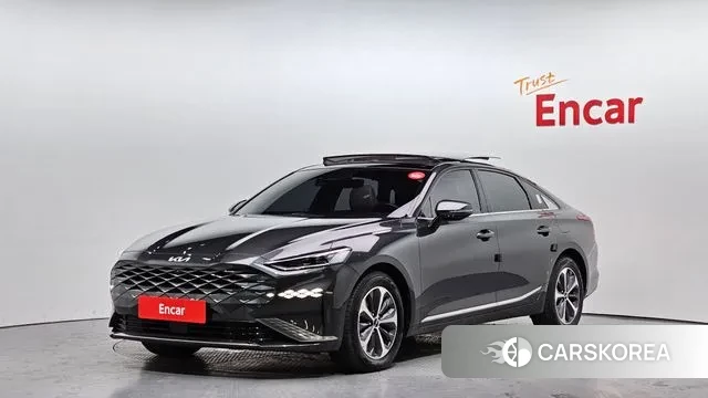 Kia K8 Hybrid 2021 Серый из Кореи
