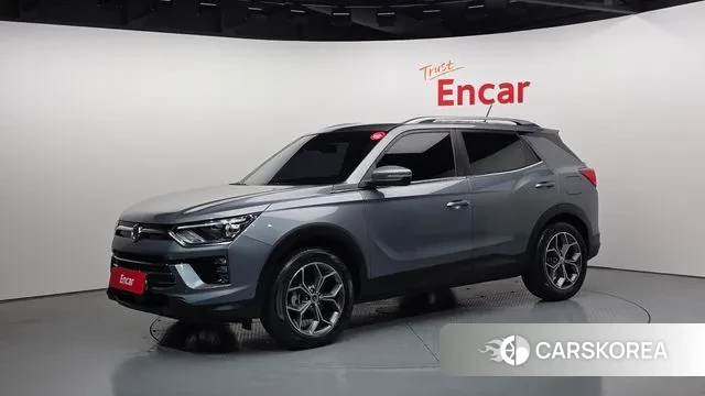 Ssangyong Beautiful Korando 2020 Серебристо-серый из Кореи