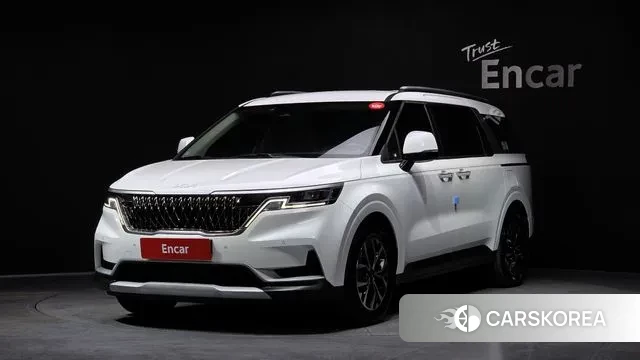 Kia Carnival 4th generation 2023 Белый из Кореи