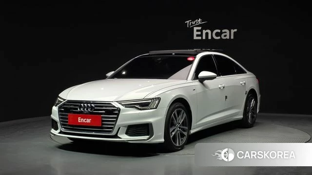 Audi A6 (C8) 2021 Белый из Кореи